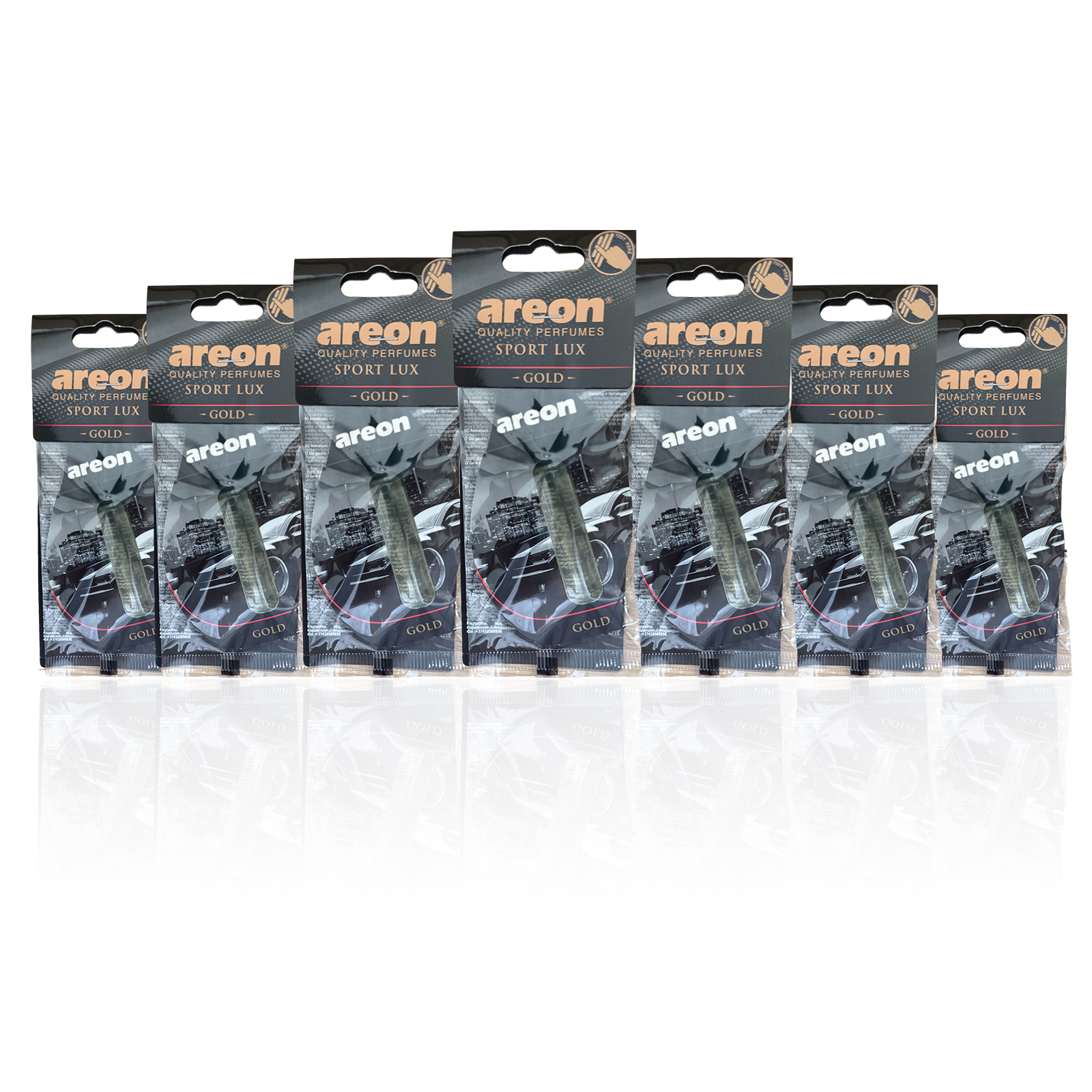 Interior Design Gold - Aeron 5/20pcs GOLD Scent Car Air