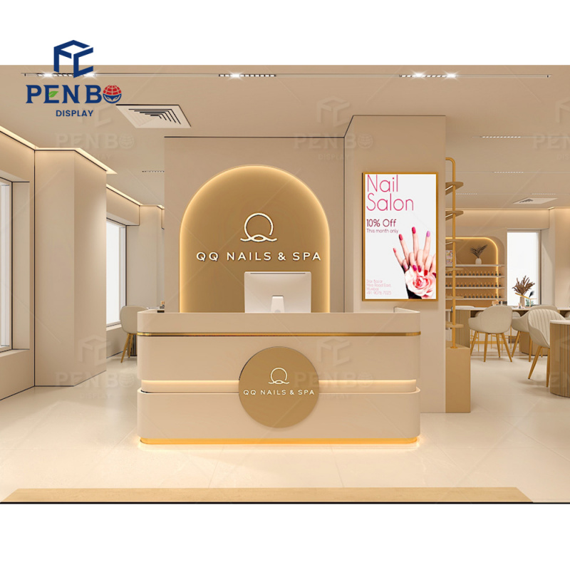custom.Custom Simple Style Nai – обзор и цена Interior Design Nail Salon