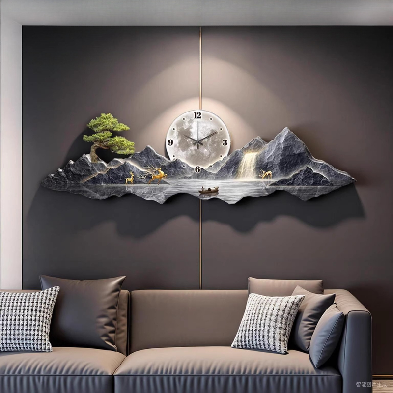 Luxury Light Wall clock Living – обзор и цена Interior Design Luxury Living Room