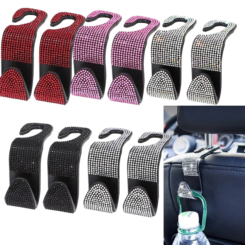 2 Rhinestone Car Seat Back Hoo – обзор и цена Interior Design Texture