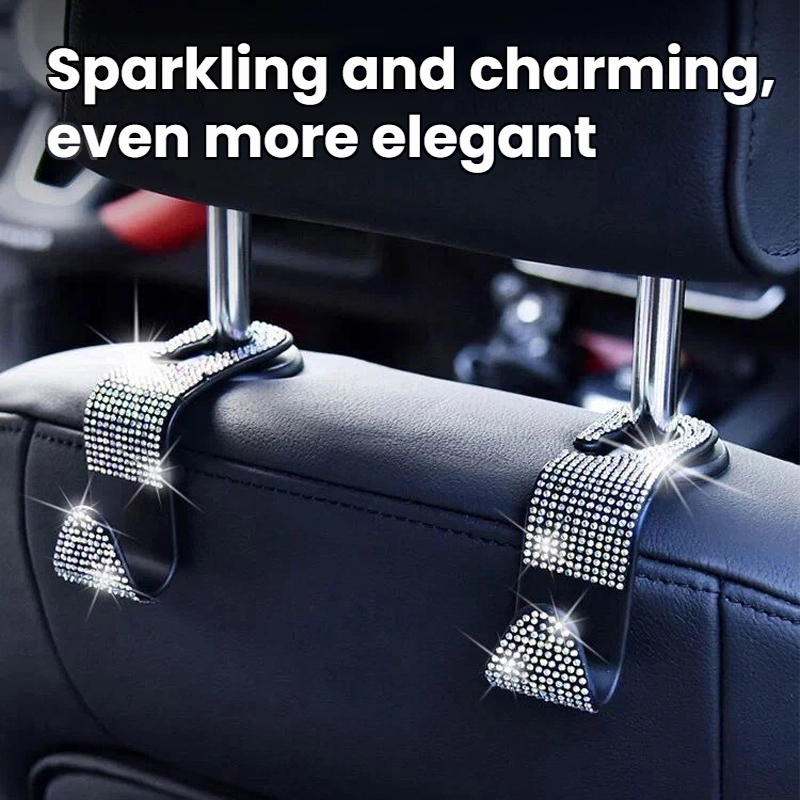 2 Rhinestone Car Seat Back Hoo – обзор и цена Interior Design Texture