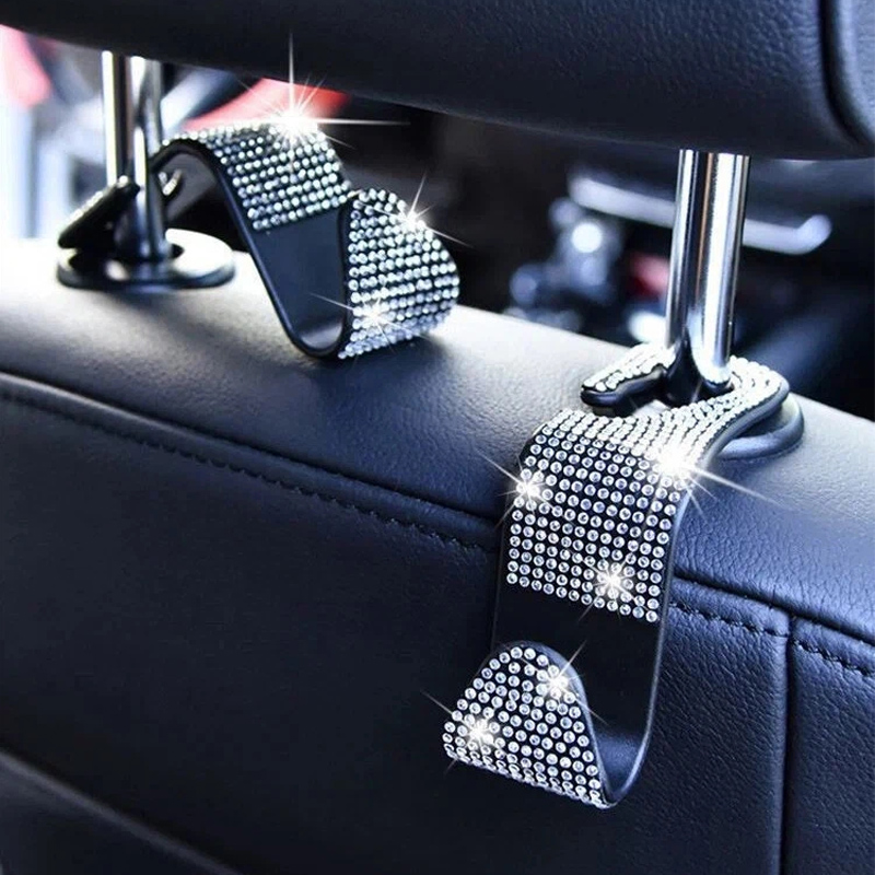 2 Rhinestone Car Seat Back Hoo – обзор и цена Interior Design Texture