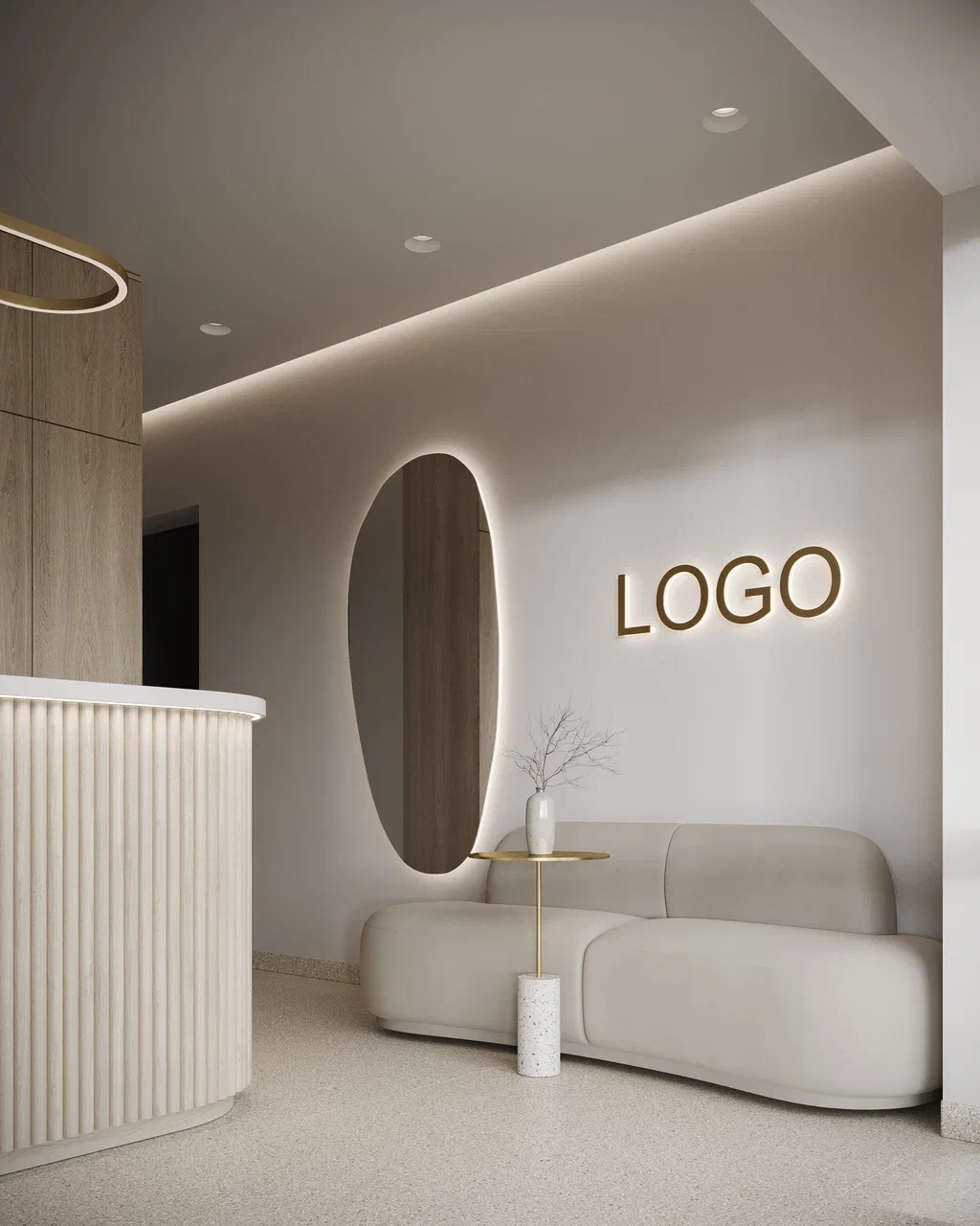Beauty Salon Store Furniture N – обзор и цена Interior Design Nail Salon