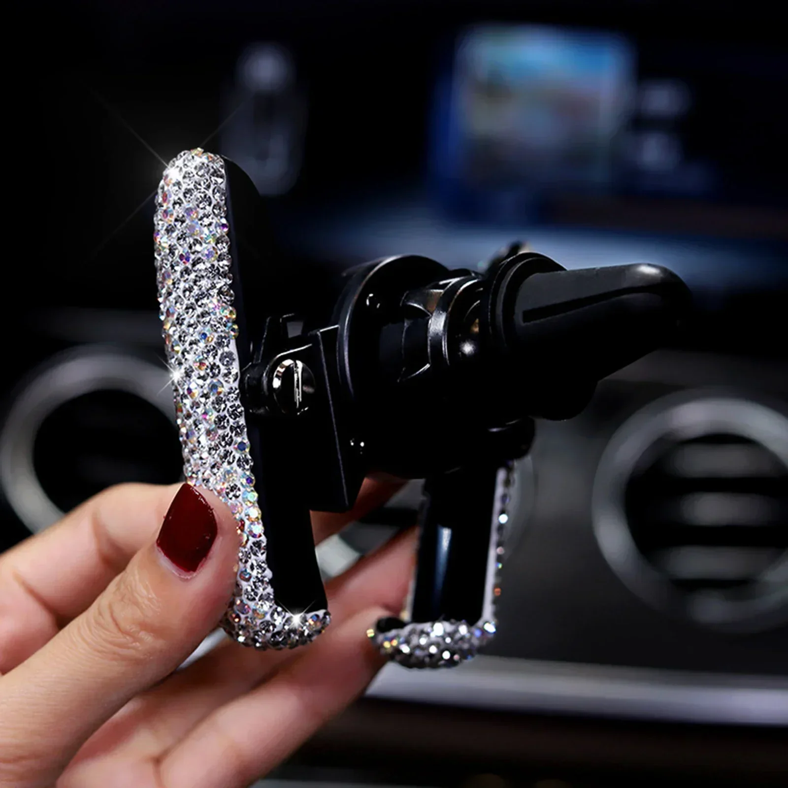 NEW Car Phone Holder Diamond C – обзор и цена Interior Design Texture