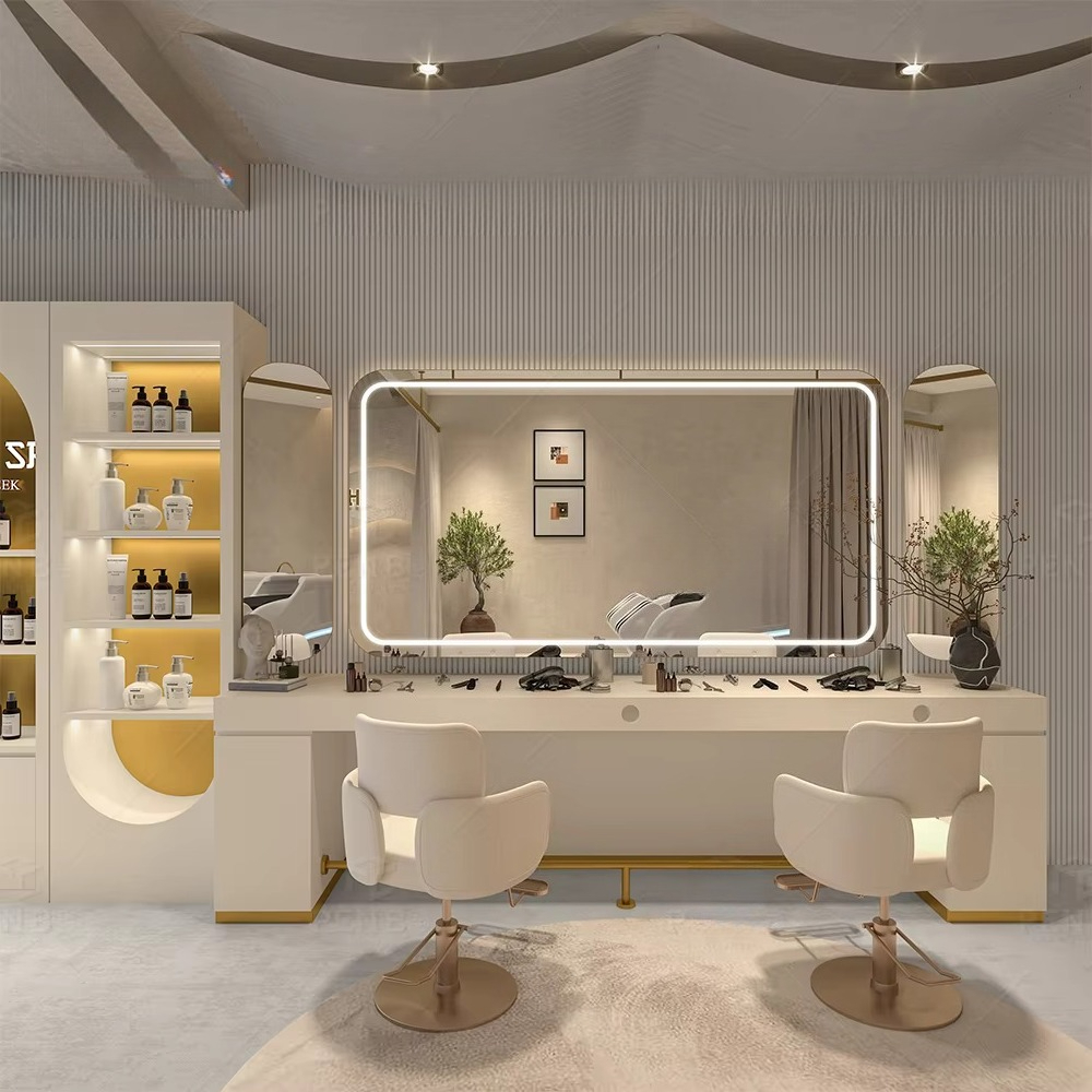 Luxury beauty salon decoration – обзор и цена Interior Design Nail Salon