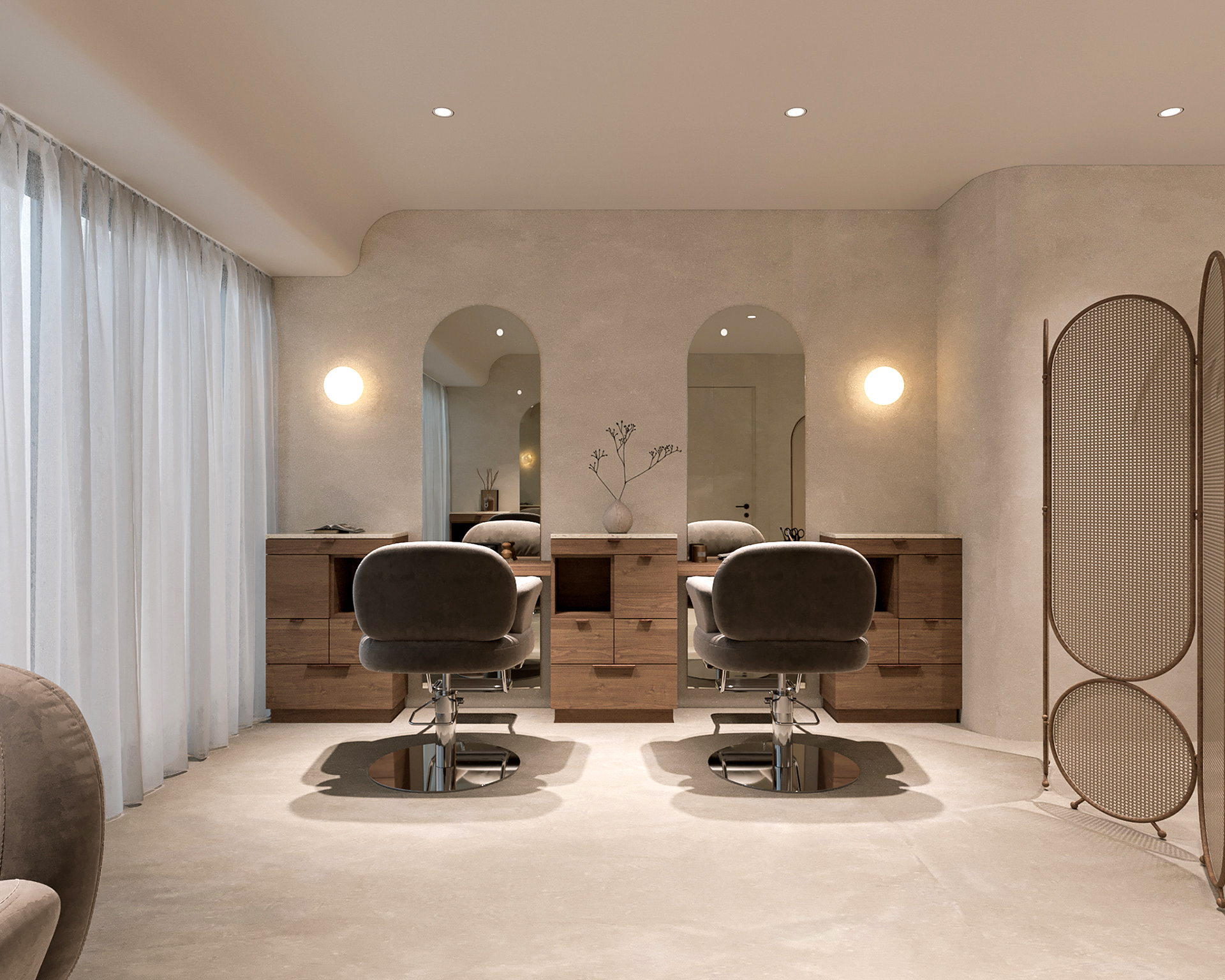 High End Nail Salon Furniture  – обзор и цена Interior Design Nail Salon