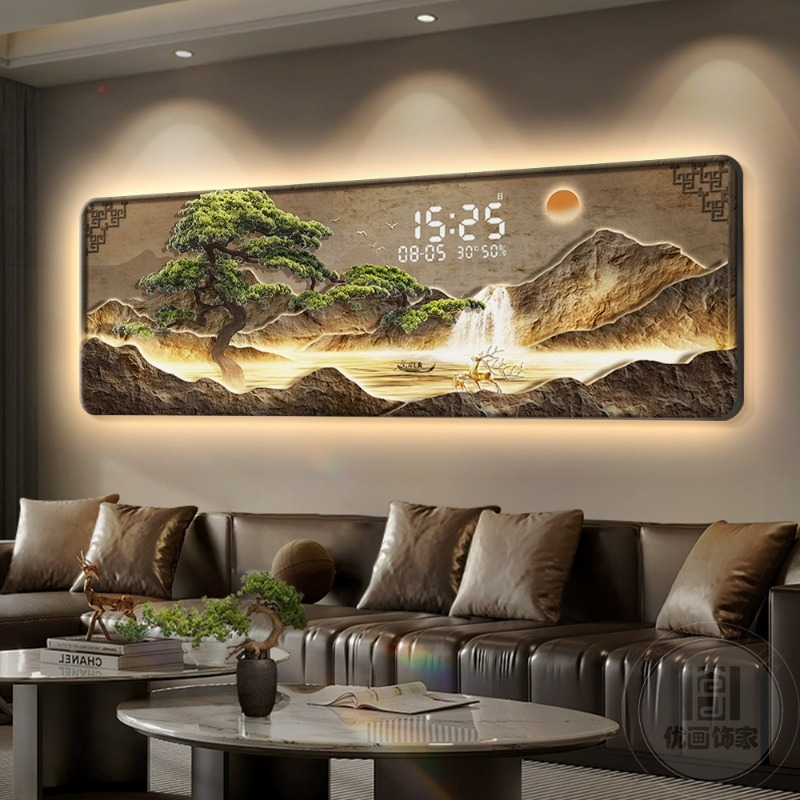Big Size Luxury Clock Wall Dig – обзор и цена Interior Design Luxury Living Room