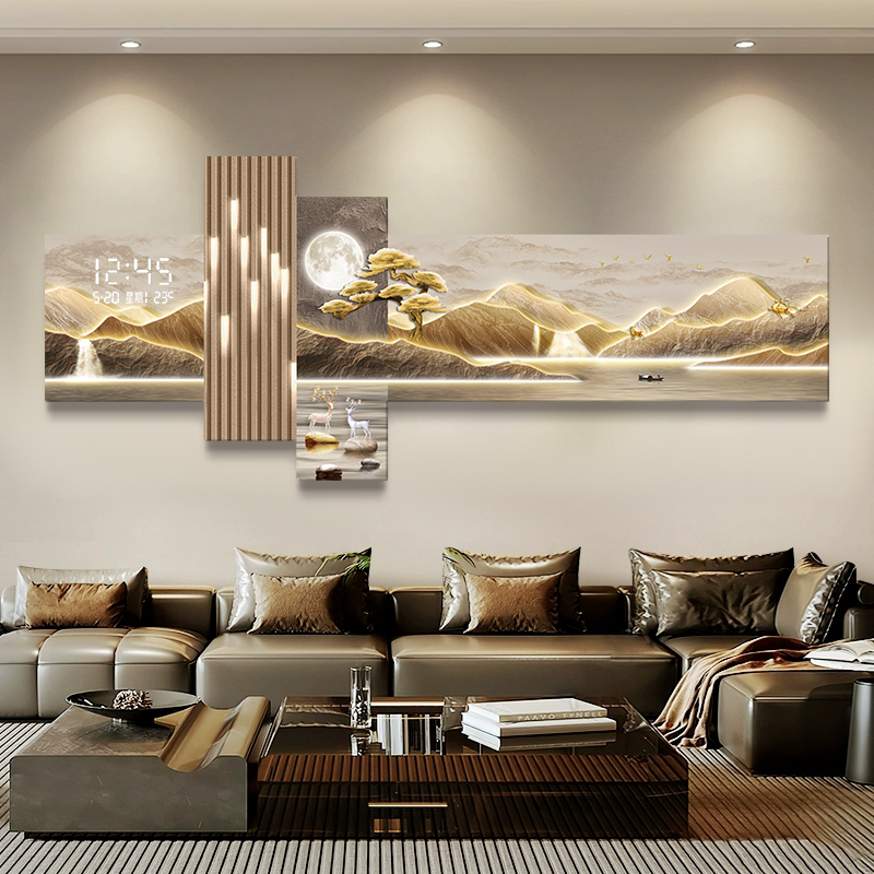 Living Room Bedroom Wall Clock – обзор и цена Interior Design Luxury Living Room