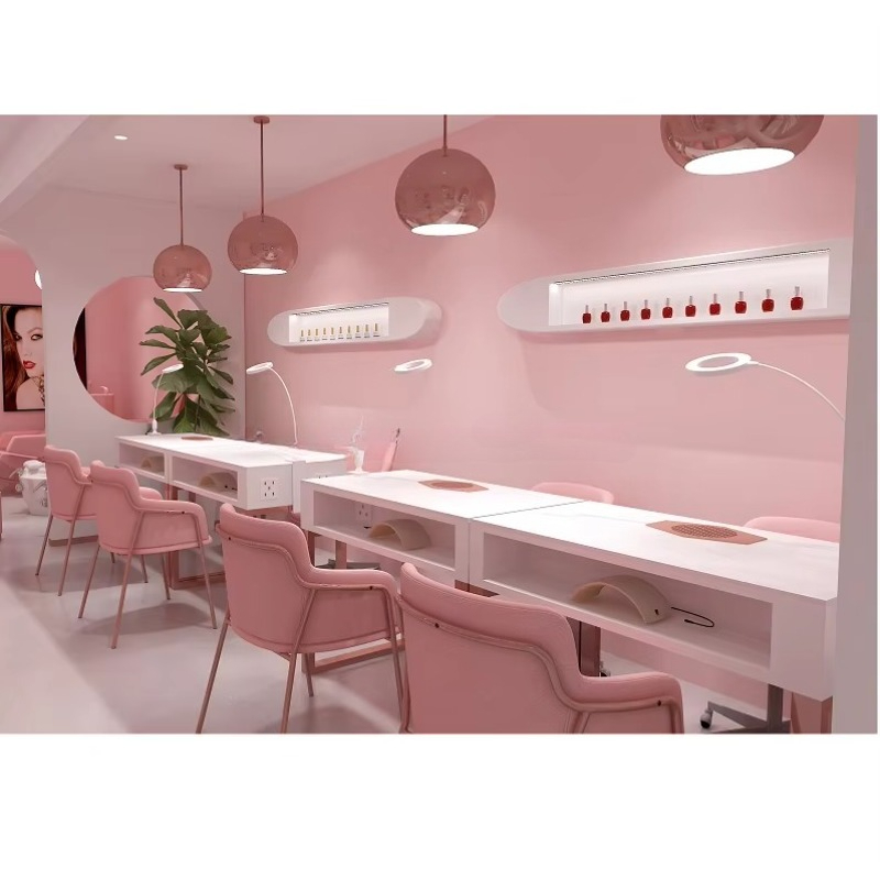 Custom Modern Commercial Furni – обзор и цена Interior Design Nail Salon