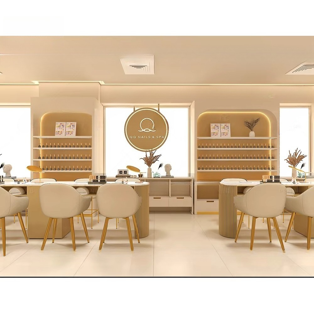 One-Stop Nail Art Spa Salon De – обзор и цена Interior Design Nail Salon