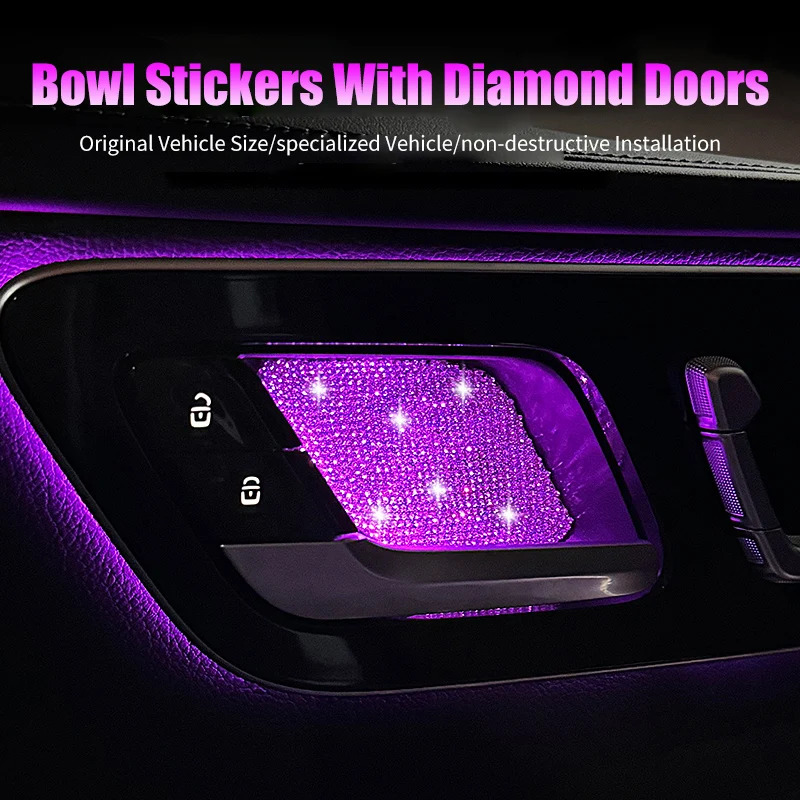 Car Interior Door Bowl Diamond – обзор и цена Interior Design Texture