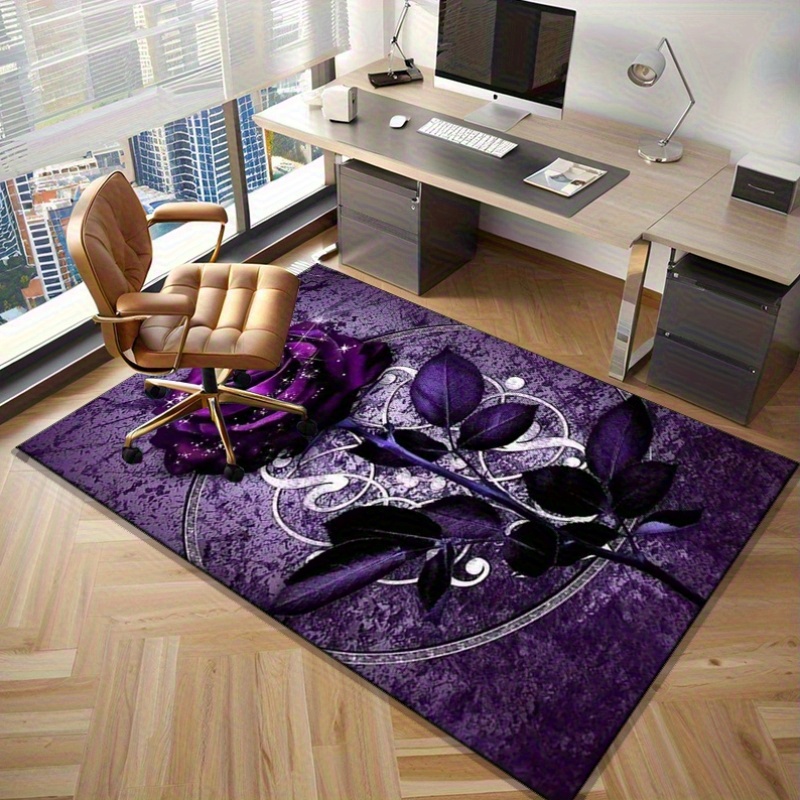 Purple Leaf Rug for Elegant Of – обзор и цена Interior Design Luxury Living Room