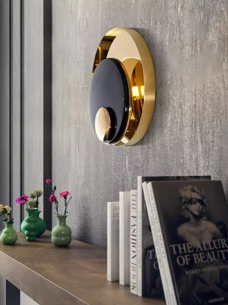 Nordic design circular marble  – обзор и цена Interior Design Gold