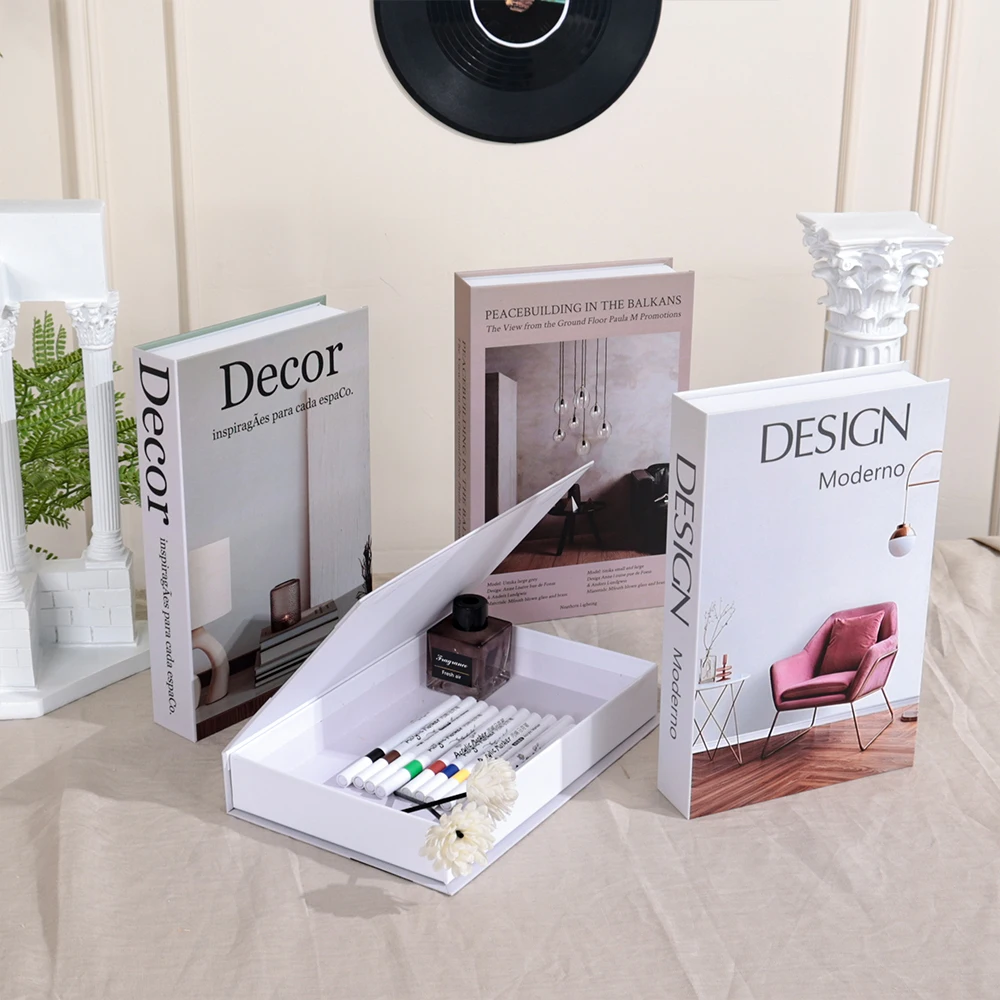 Minimalism Fake Books Decor Lu – обзор и цена Interior Design Luxury Living Room