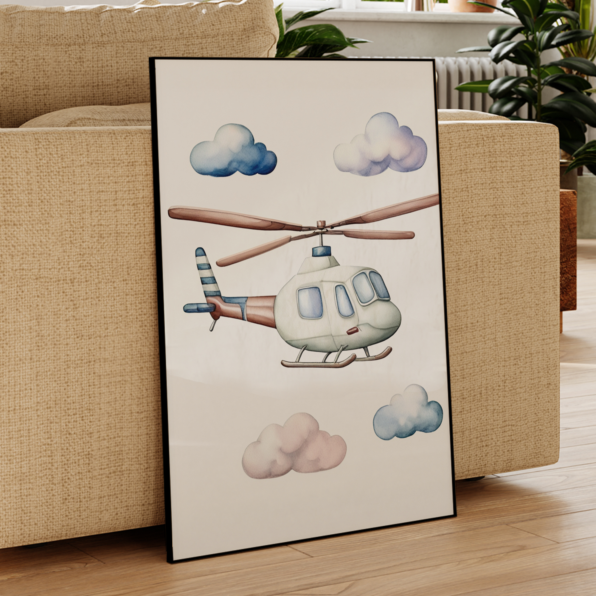 Cartoon Children Airplane Heli – обзор и цена Interior Design Room