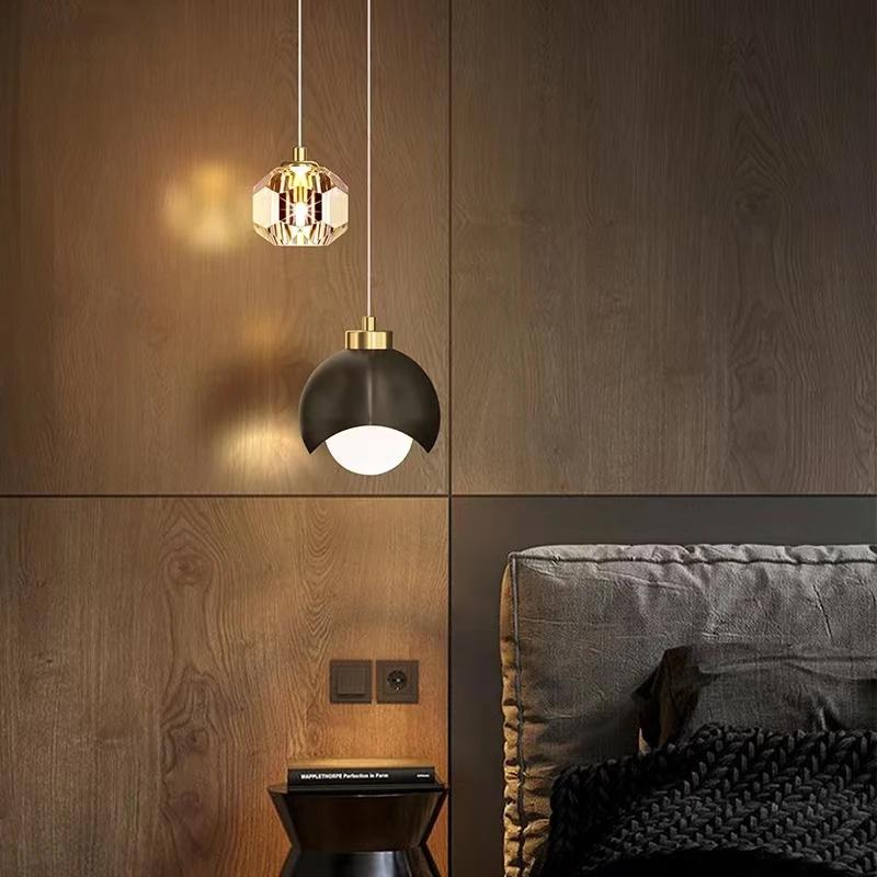 Bedroom Bedside Hanging Pendan – обзор и цена Interior Design Gold