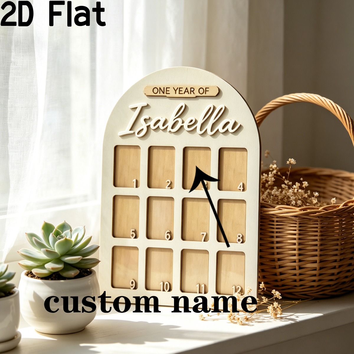1Pc Custom Photo Record Board  – обзор и цена Interior Design Room
