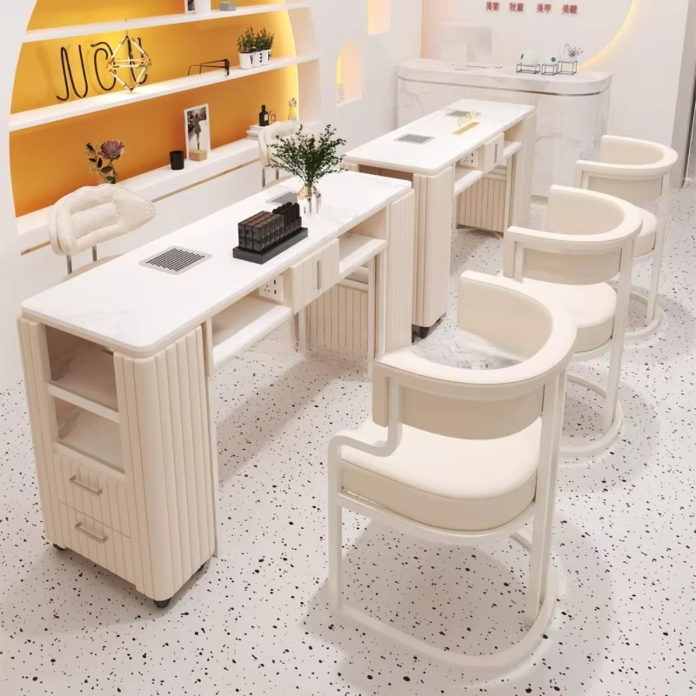 Luxury Modern Black Nail Furni – обзор и цена Interior Design Nail Salon