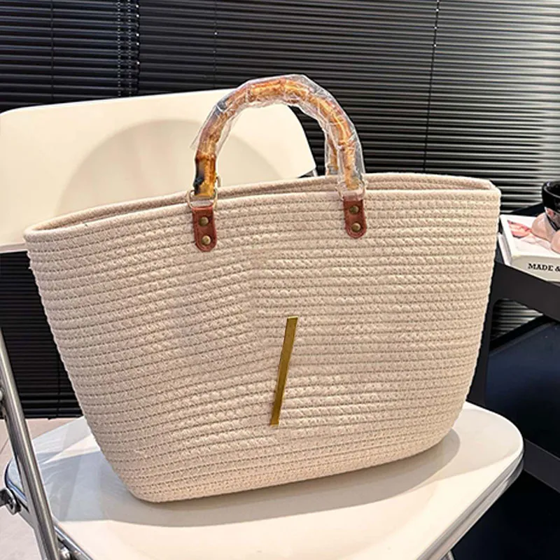 Woven Tote Bag Designer Straw  – обзор и цена Interior Design Gold